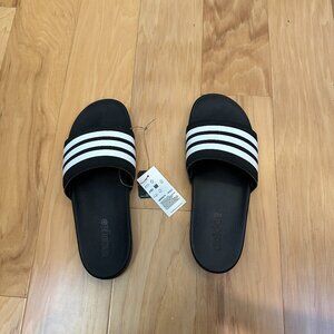 NWT Adidas Adilette Comfort Slides Mens Size 10